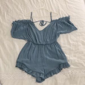 Blue romper!